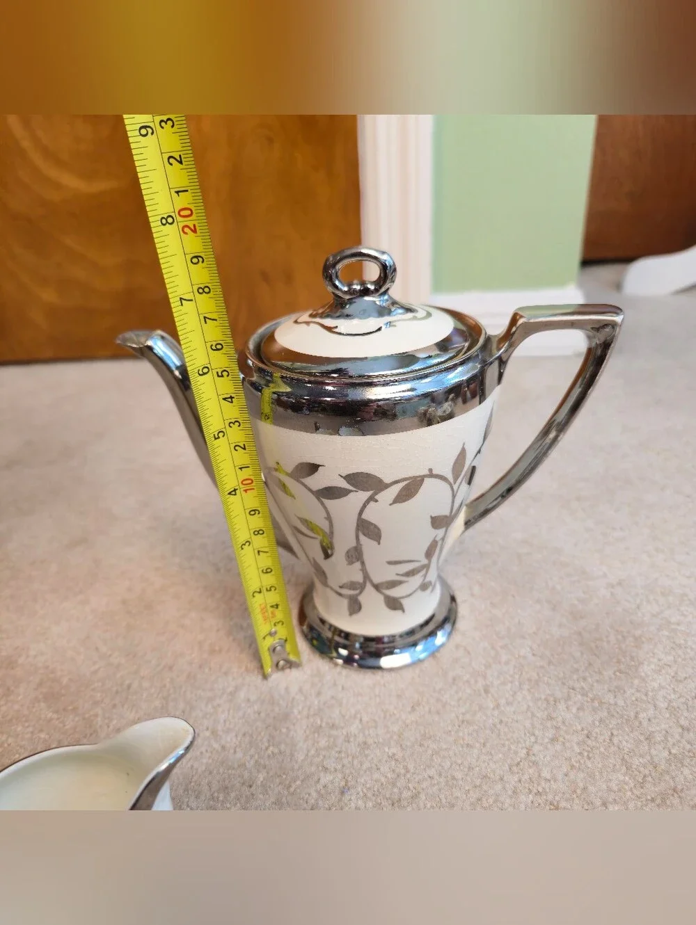 Vintage 3-piece tea service set 